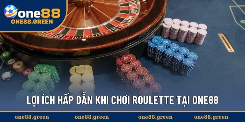 Lợi ích hấp dẫn khi chơi Roulette tại One88